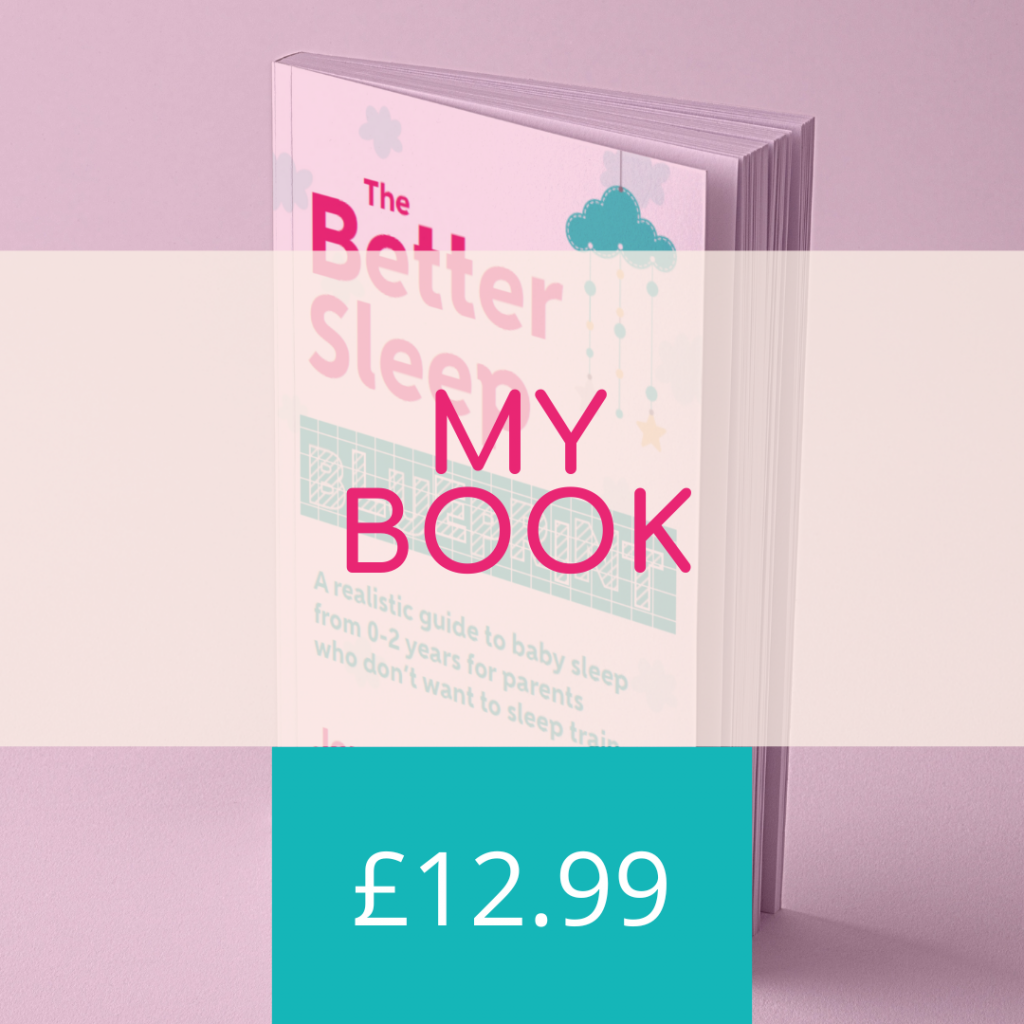 Image of the Better Sleep Blueprint baby sleep book with a price of £12.99
